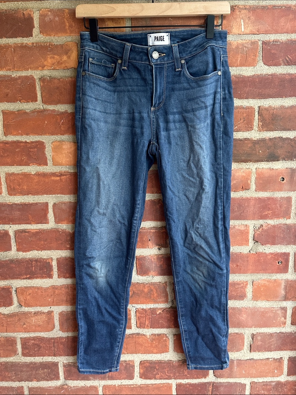 Paige Verdugo Crop Jeans 27 EUC